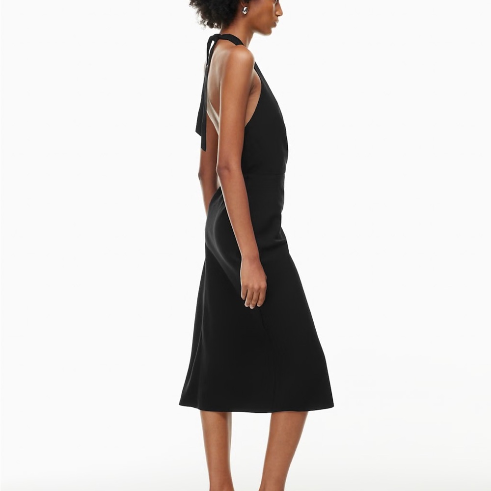 Babaton catalyst Black Midi Halter Dress - Picture 3 of 7